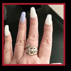 Vintage Sterling Silver Spoon Ring